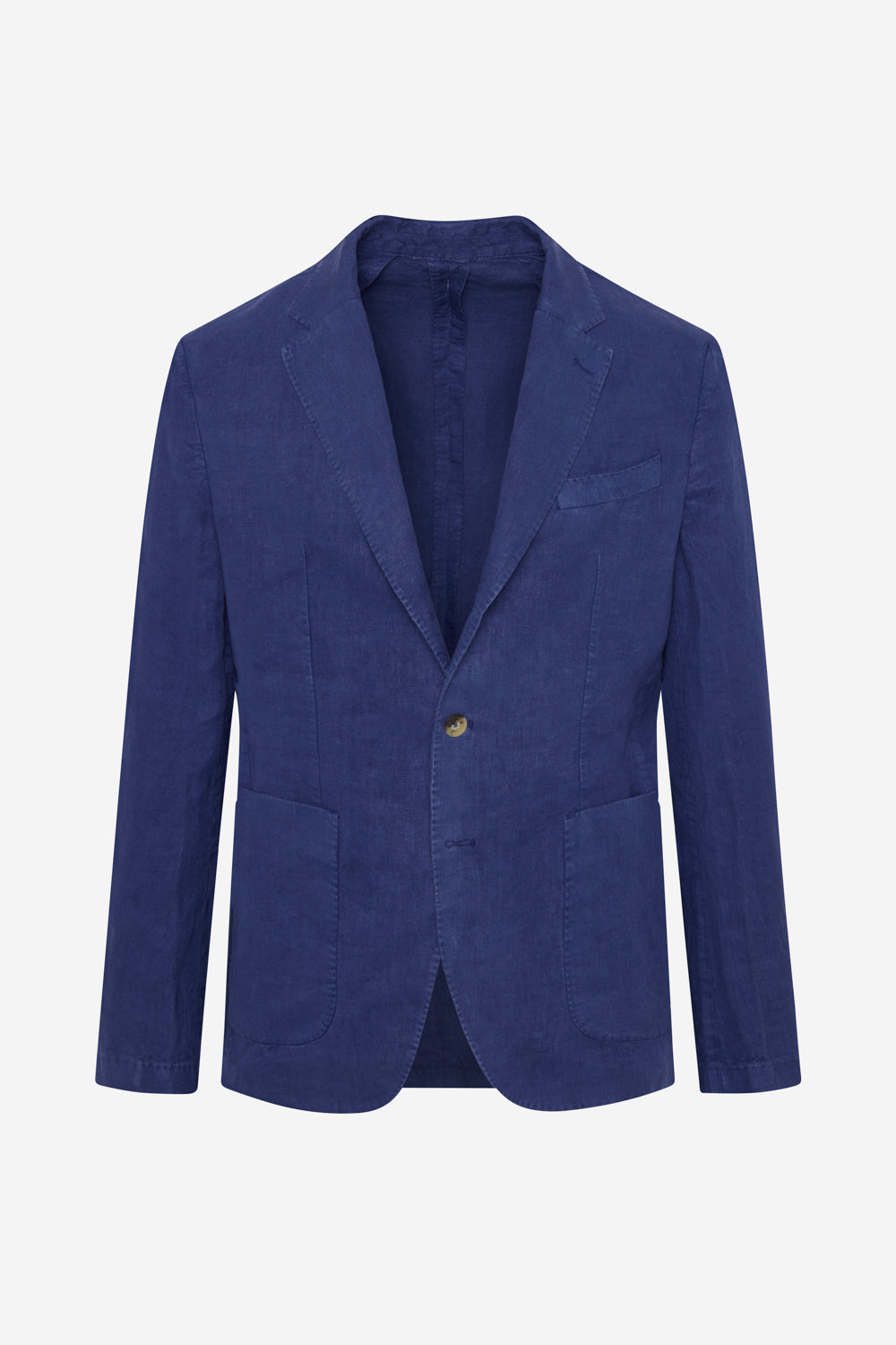 BLAZER LAPO AUS BLAUEM HANF