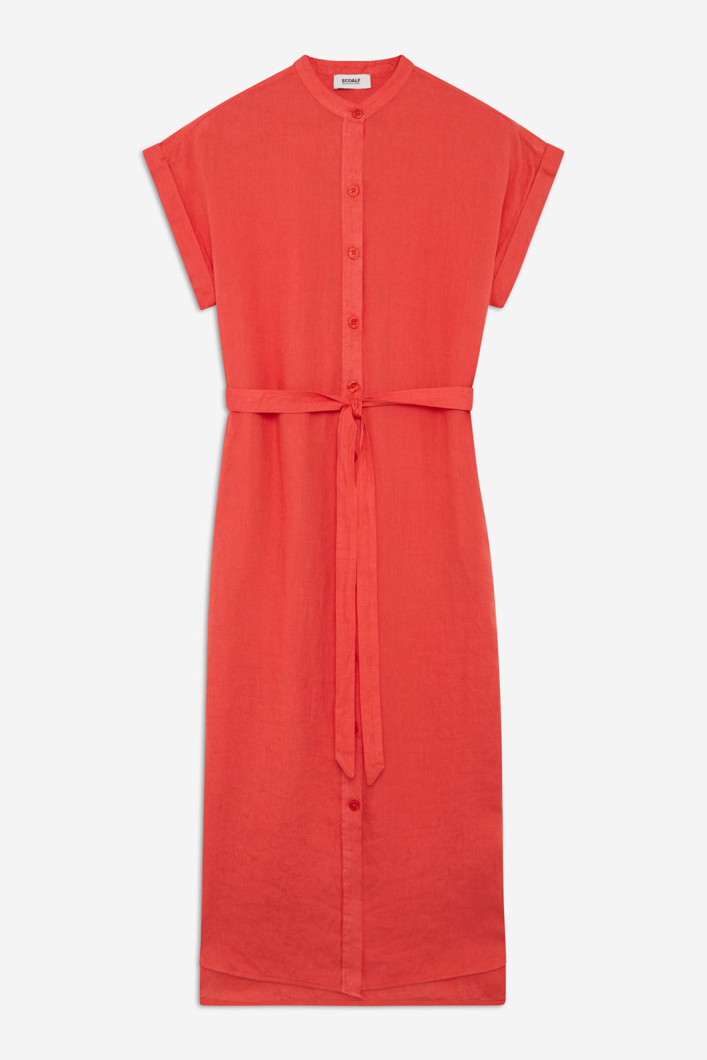 pleated dress short Sample Tied Pleated Printed Short Sleeve Dress main image 0