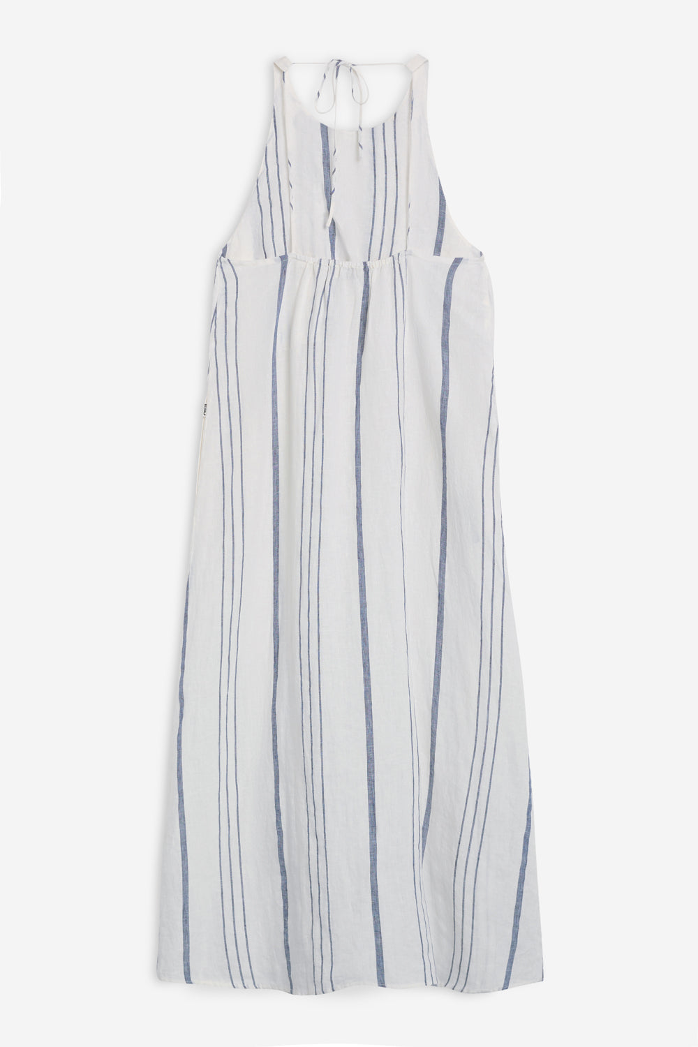 VESTIDO DE RAYAS CROME BLANCO