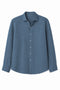 CAMISA ALFREDO DE LINO AZUL