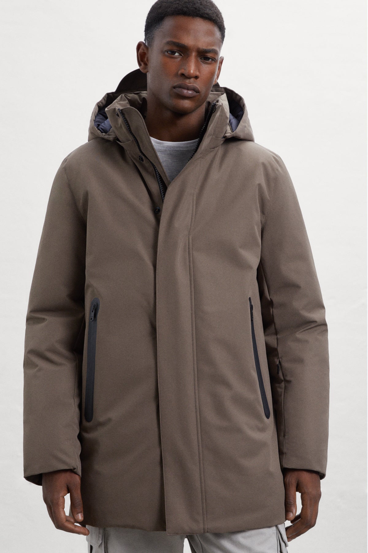 Parko waterproof coat with a hood for the rain | ECOALF