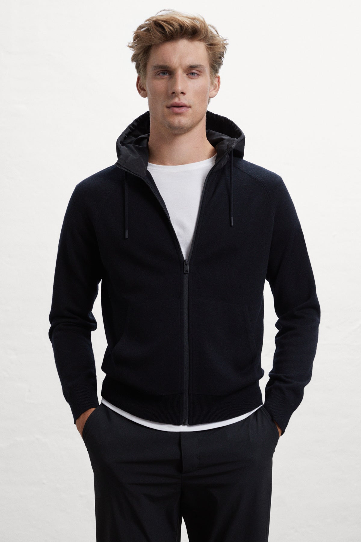 Peral knitted jumper with hood | ECOALF