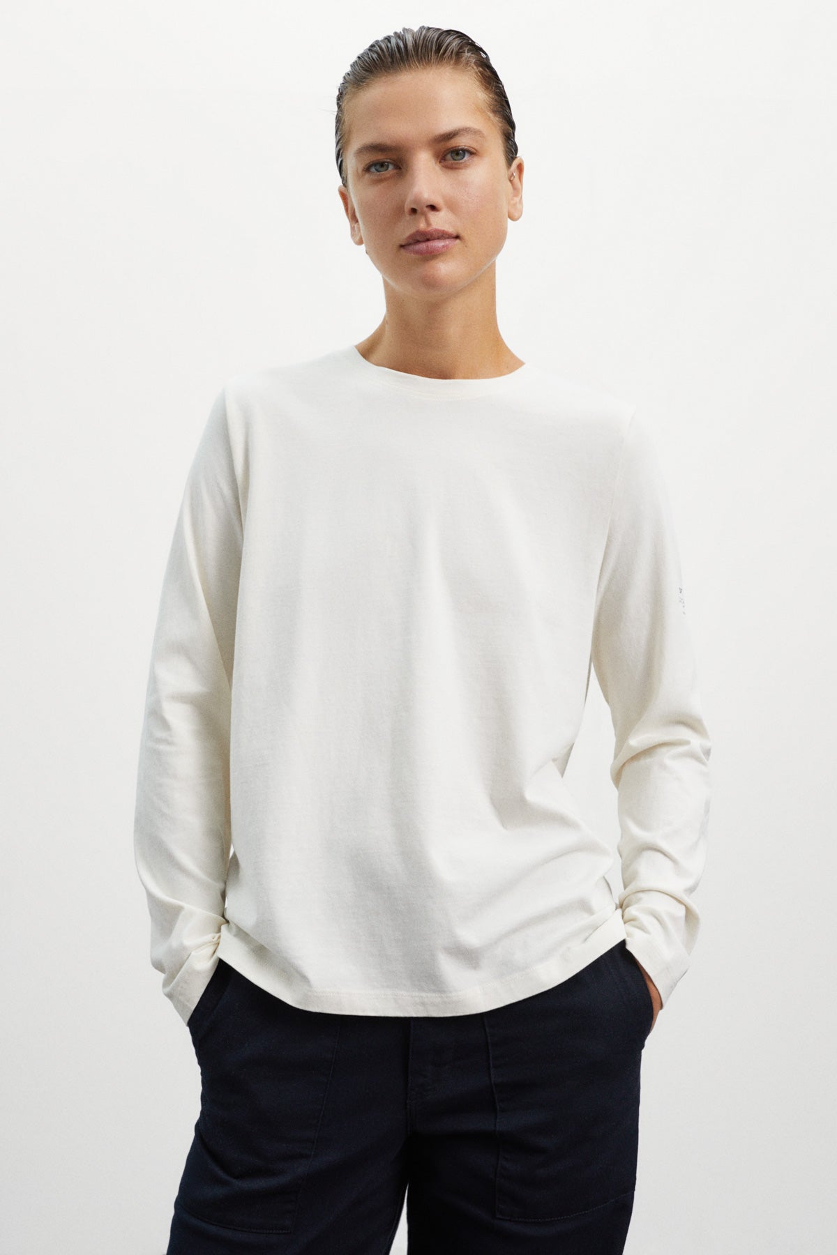 Randers oversized long-sleeved T-shirt | ECOALF