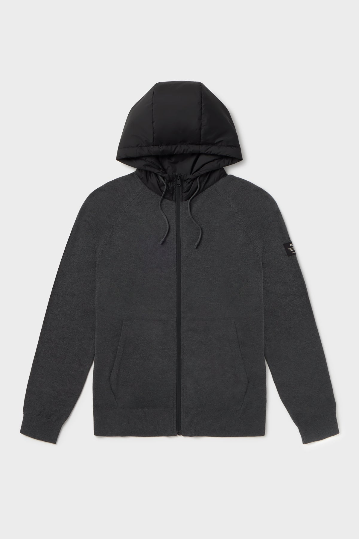 HYBRIDJACKE BIRNE DUNKELGRAU