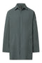 GRÜNER PACKBARER VESTAL-TRENCHCOAT