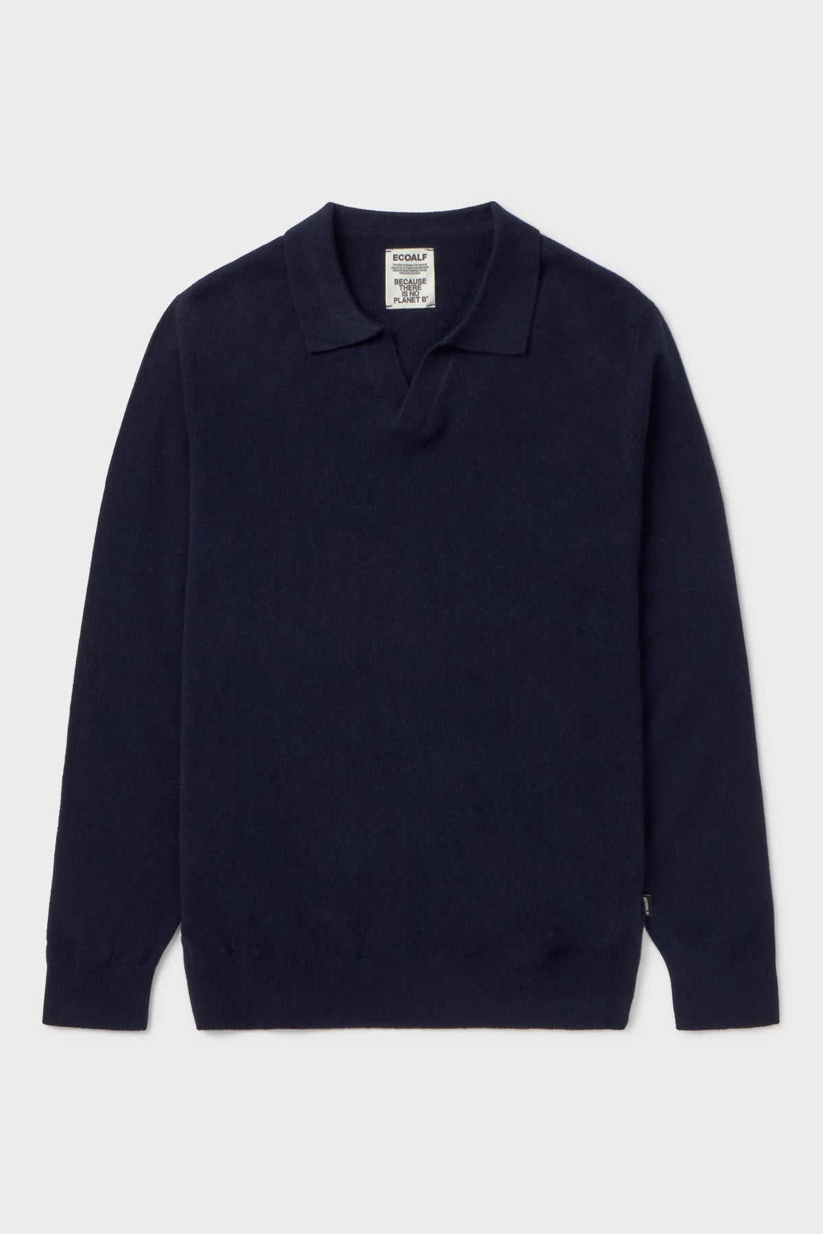 NAVY BLUE MOPANE WOOL SWEATER
