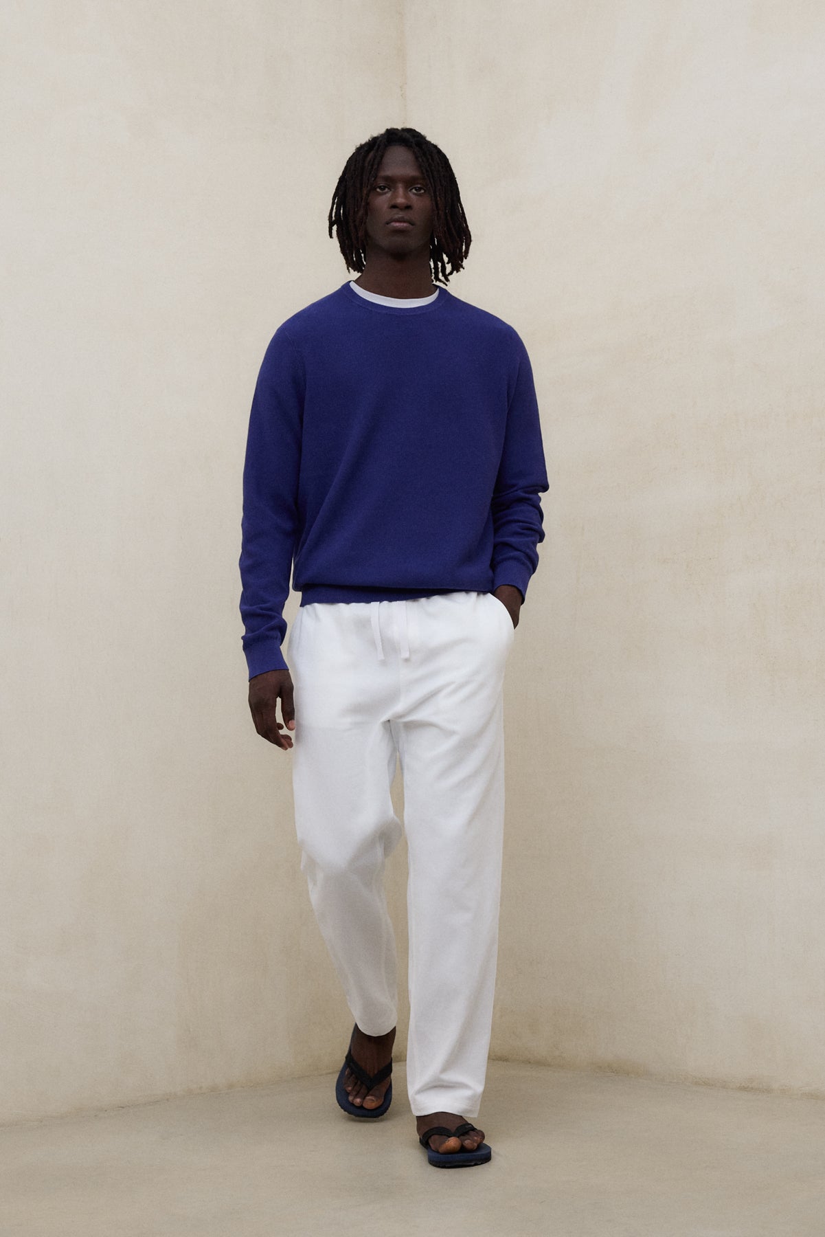 BLUE NARANJO SWEATER FOR MEN | ECOALF