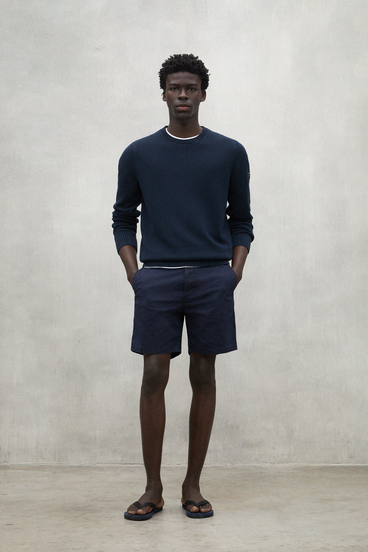 Carhartt Maglietta da Lavoro da Uomo Relaxed Fit, Blu Navy, L