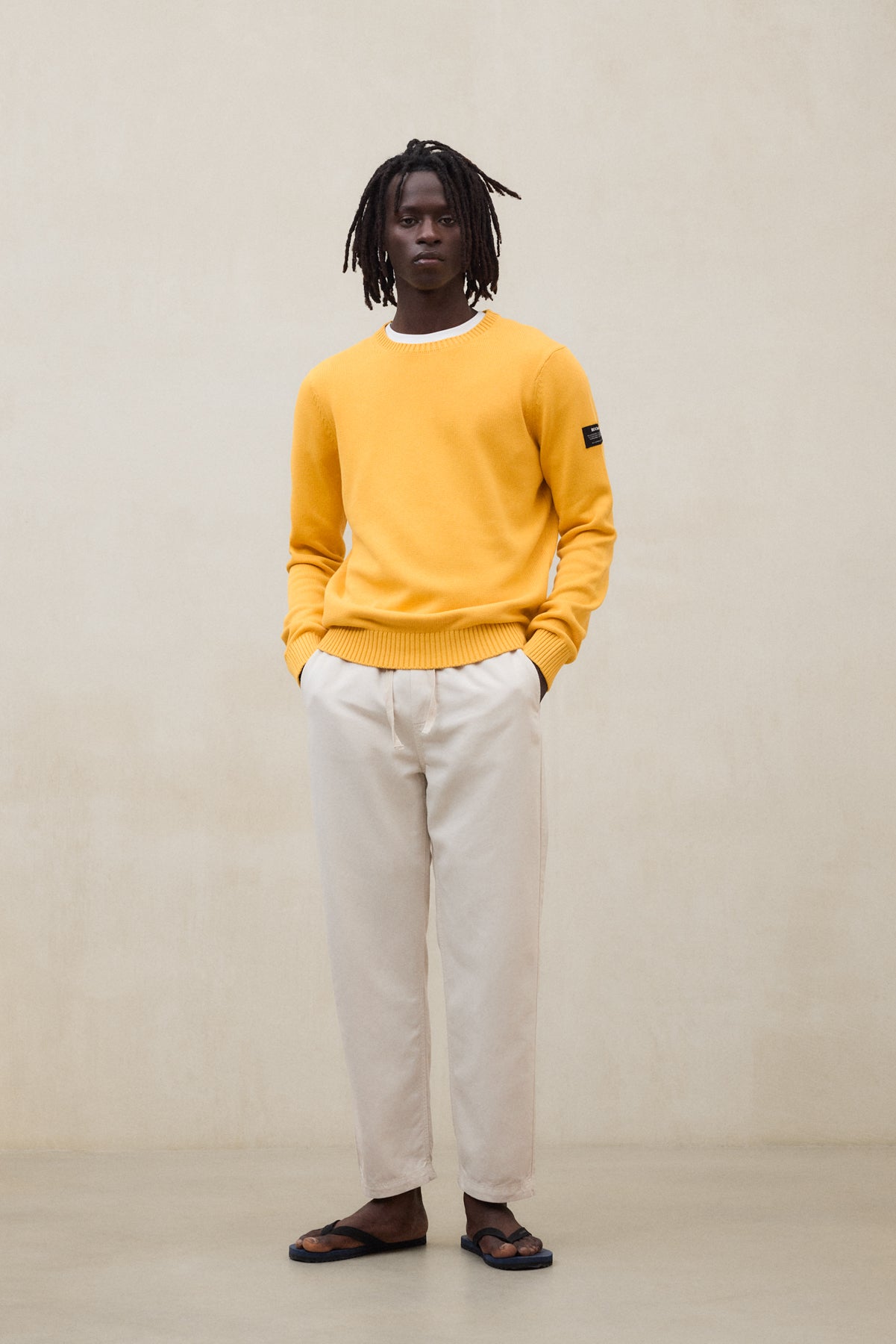 YELLOW TAIL SWEATER FOR MEN | ECOALF