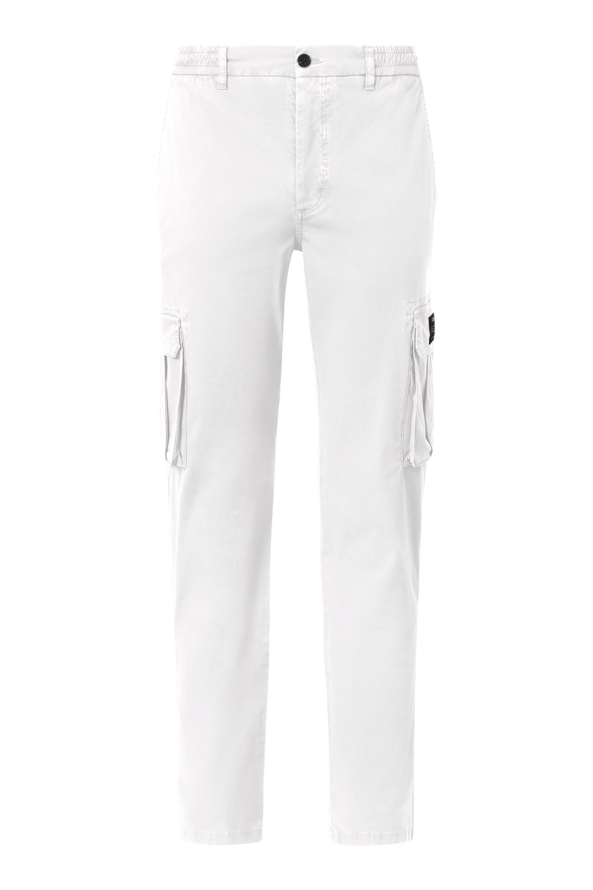 WHITE ETHICARGO TROUSERS