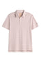 POLOSHIRT LOGAN ROSA GESTREIFT