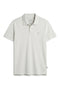 TEDAN LIGHT GREY PIQUÉ POLO SHIRT