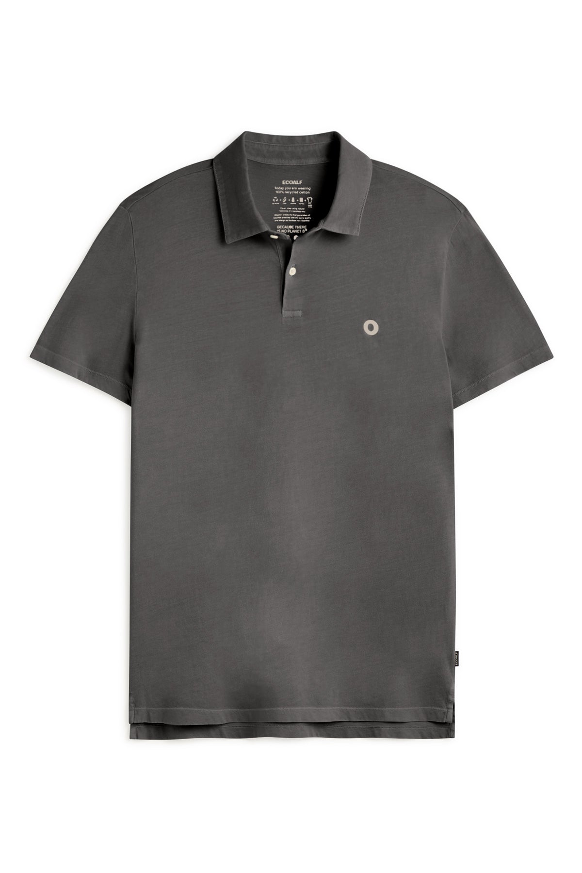 POLO JERSEY THEO GRIS OSCURO