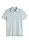 POLOSHIRT THEO HELLBLAU