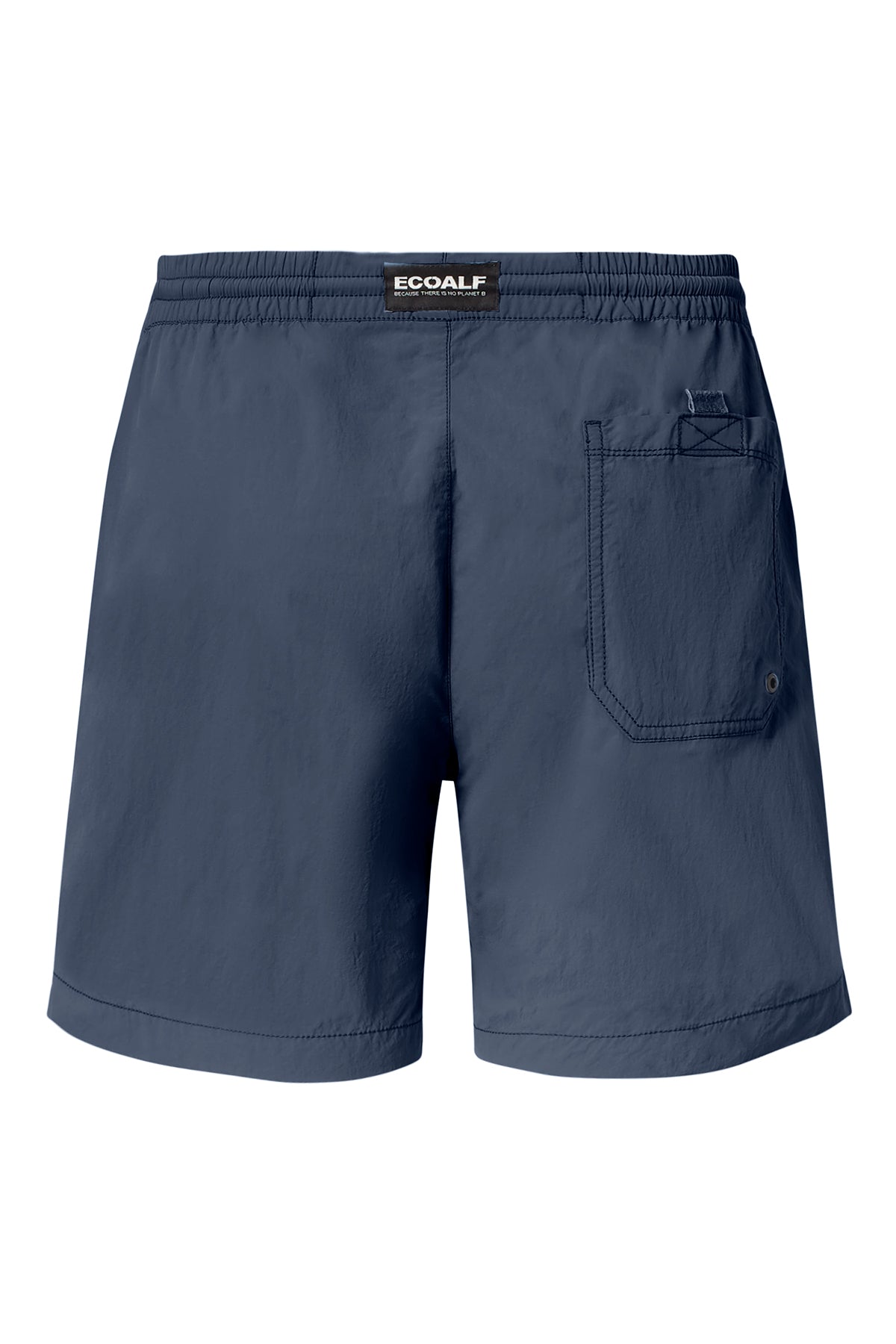 NAVY BLUE LANAI SWIM TRUNKS