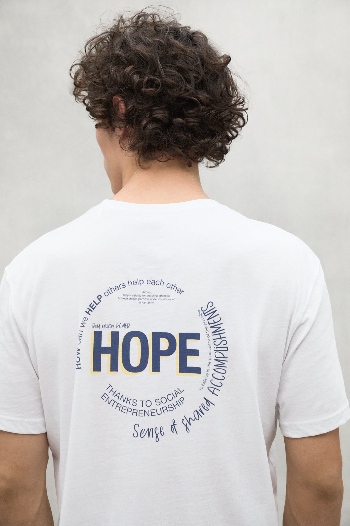 WHITE HOPE T-SHIRT | ECOALF
