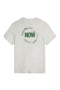 CAMISETA NOW GRIS CLARO