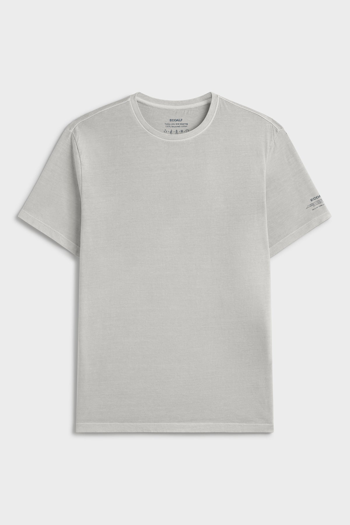 LIGHT GREY VENT T-SHIRT