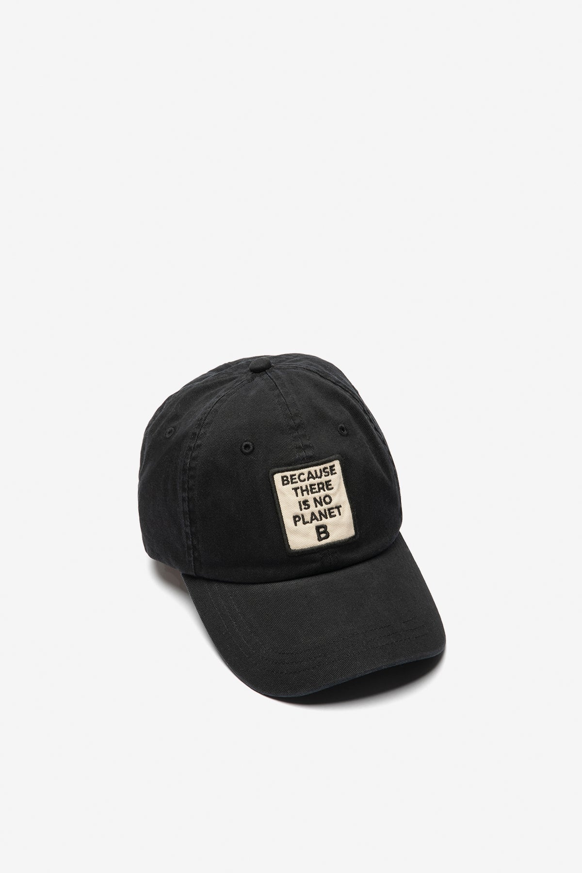 COTTON Ē CAP BLACK PATCH CAP UNISEX | ECOALF