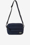 NAVY BLUE PAD SHOULDER BAG