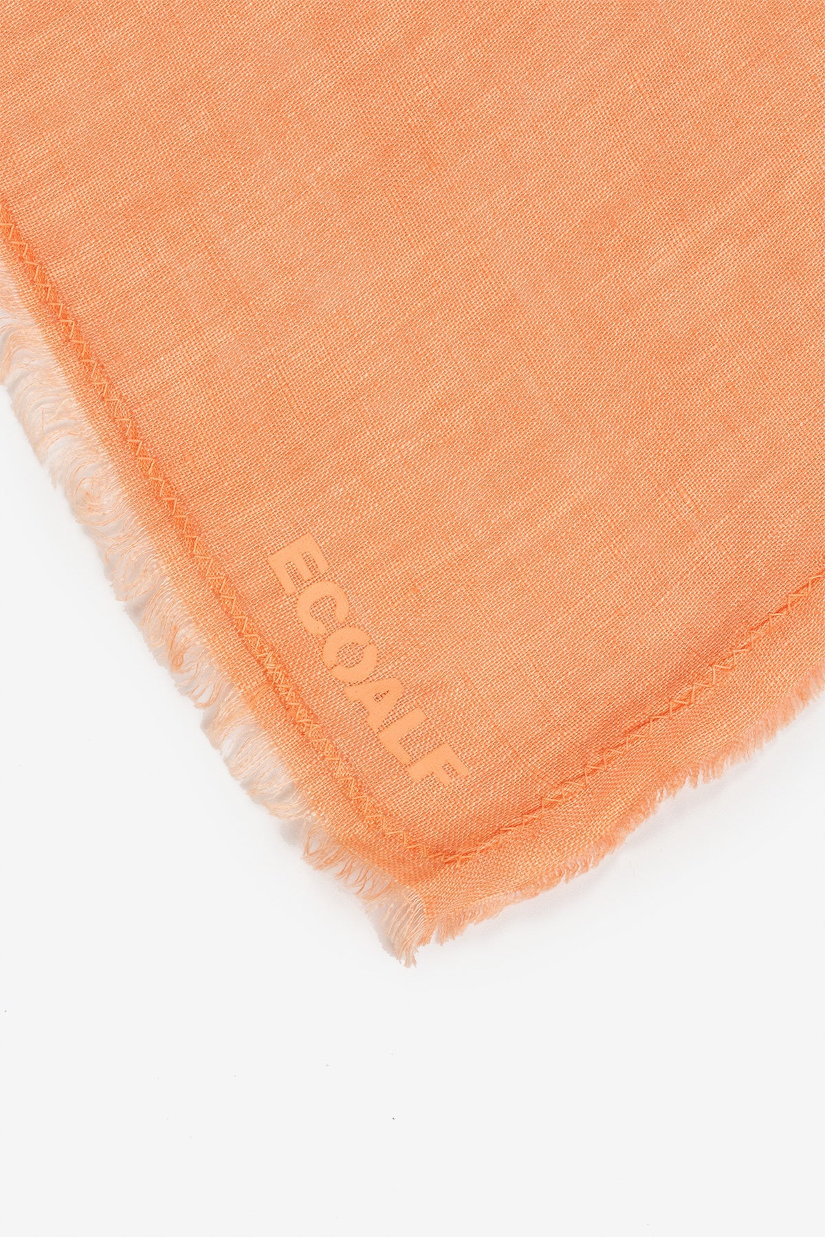 ORANGE MARGO LINEN FOULARD