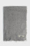 GREY MINI FRINGES SCARF