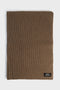 BROWN SIERRA WOOL SCARF