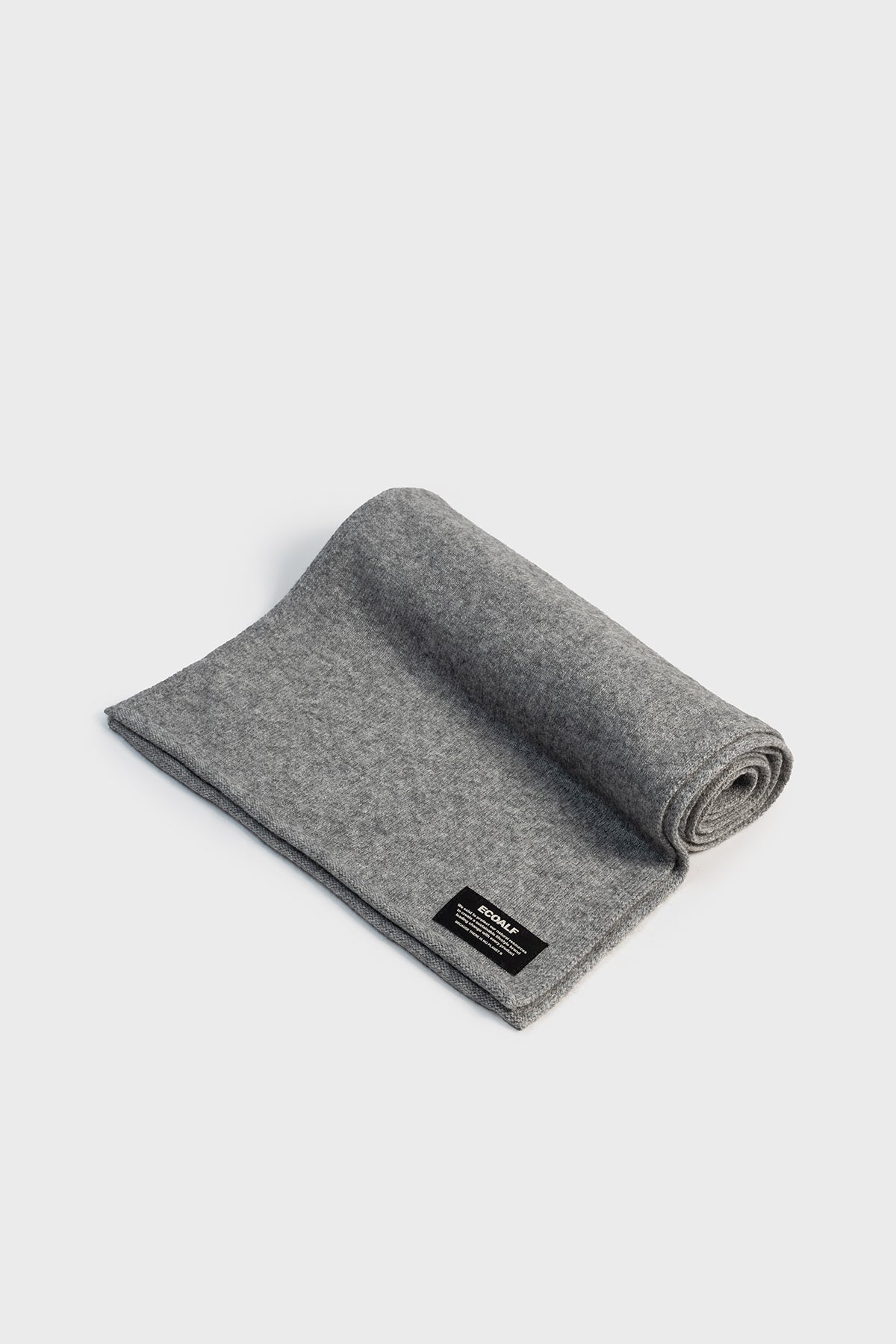 GREY WOOL SCARF