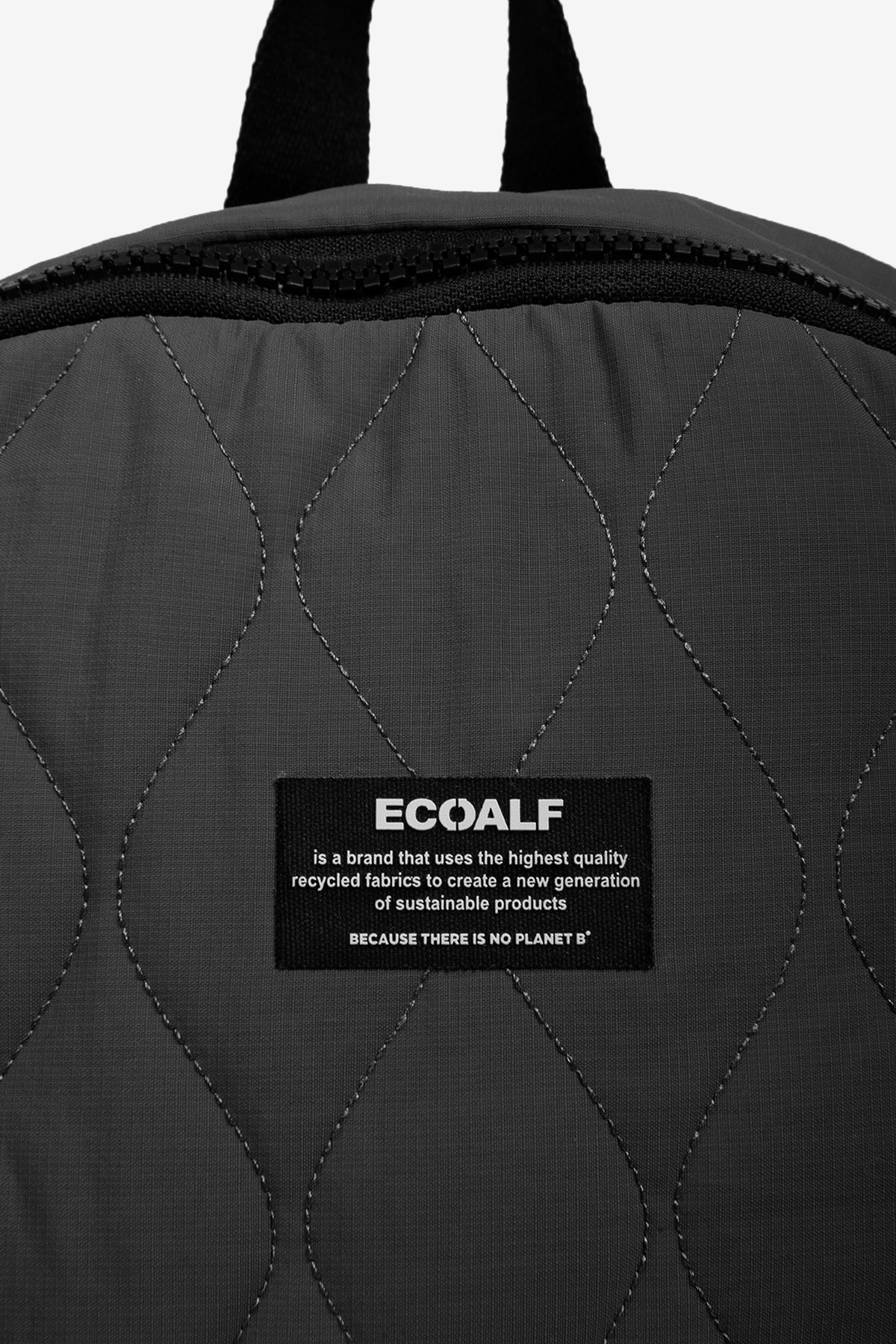 BLACK FLOCK BACKPACK