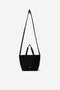 BOLSO SHOPPER MINI MARTA TIKA LISO NEGRO DE MUJER