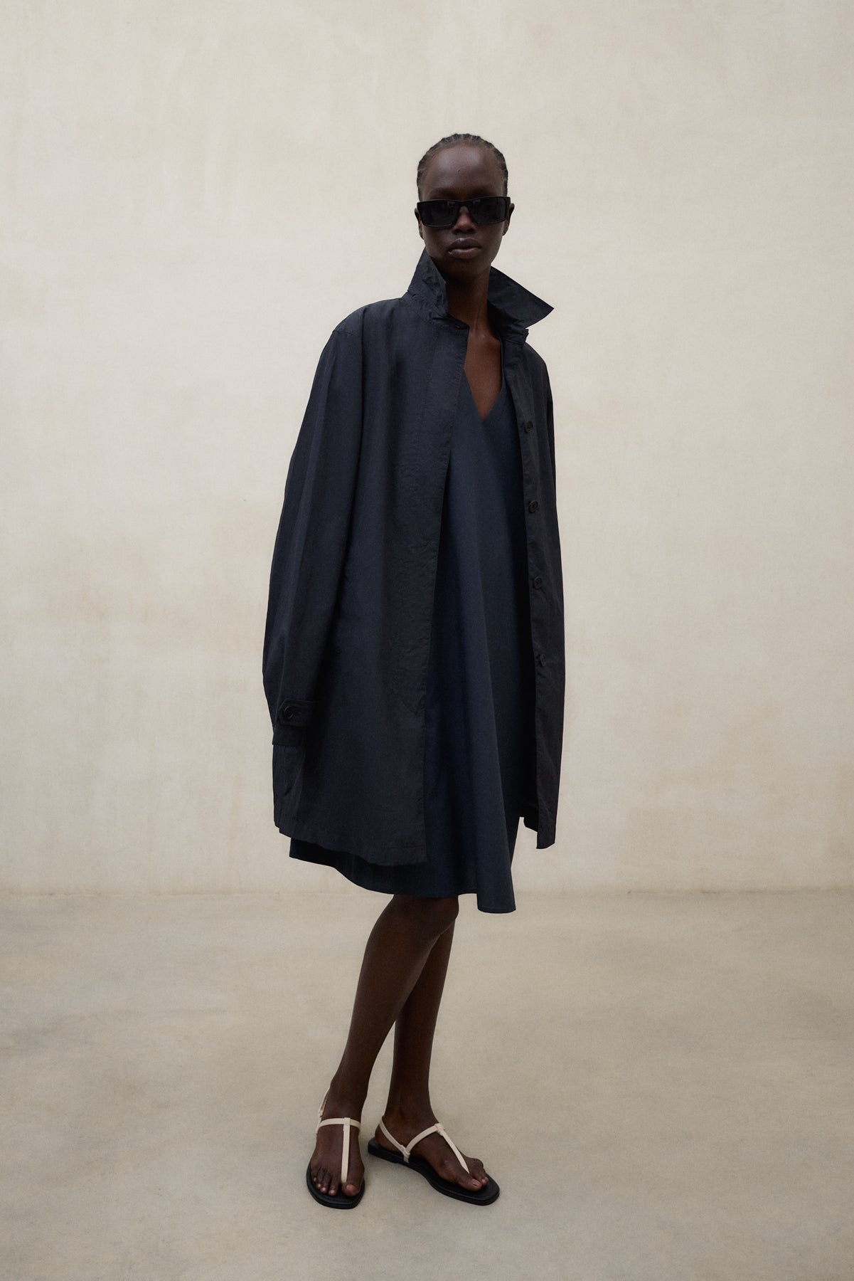 ECOALF Navy Blue Francesca Dress ECOALF Navy Blue Francesca Dress