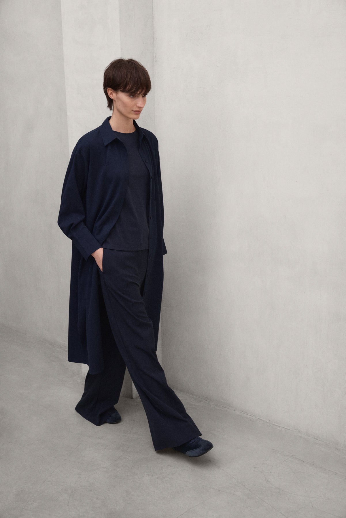 KAORI NAVY BLUE DRESS