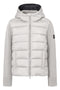 HOODED DENALI JACKET LIGHT GREY