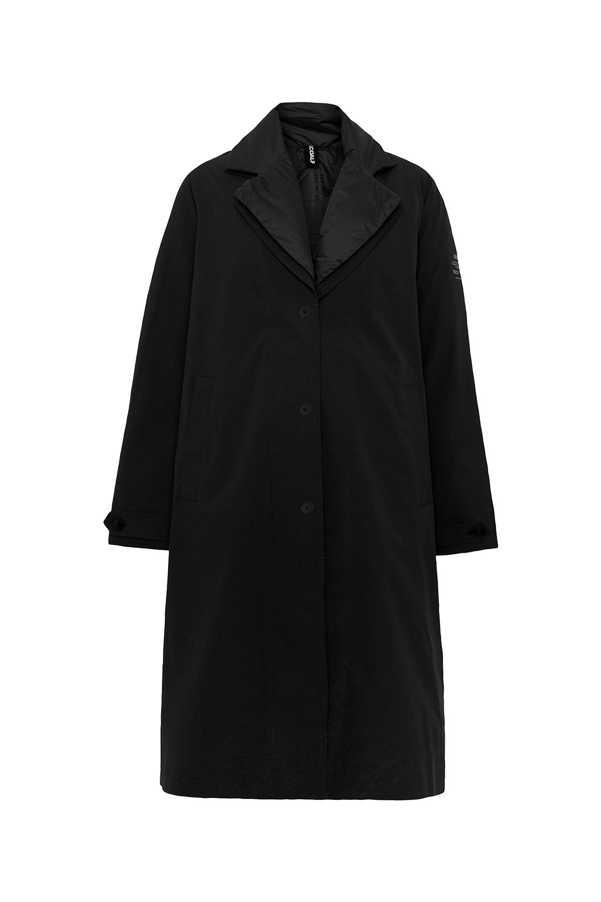 BLACK ALBERT COAT
