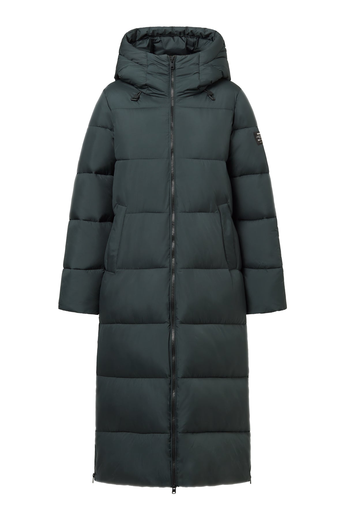 DARK GREEN BINAIA COAT