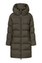 DARK GREEN LIE COAT
