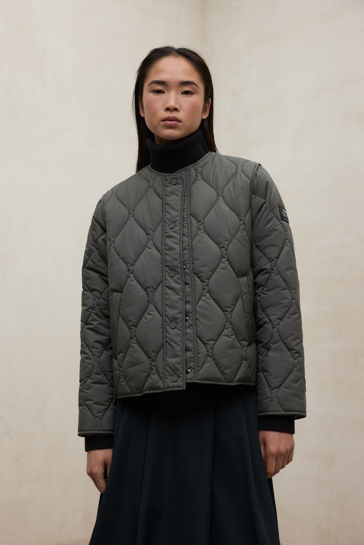 GREEN MUSA ONION JACKET FOR WOMEN | ECOALF