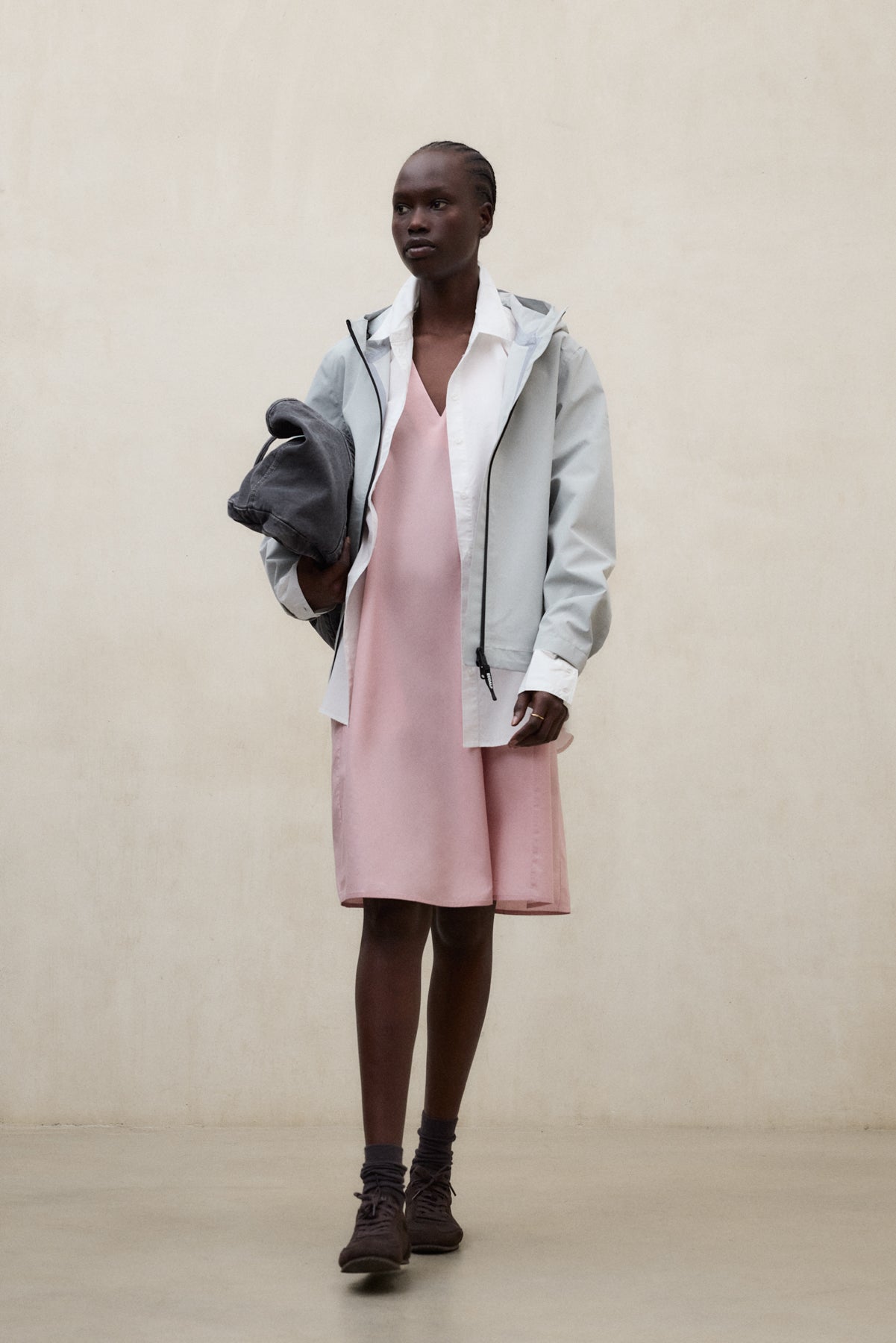 womens grey dress jacket Grey velvet fitted jacket main image 0