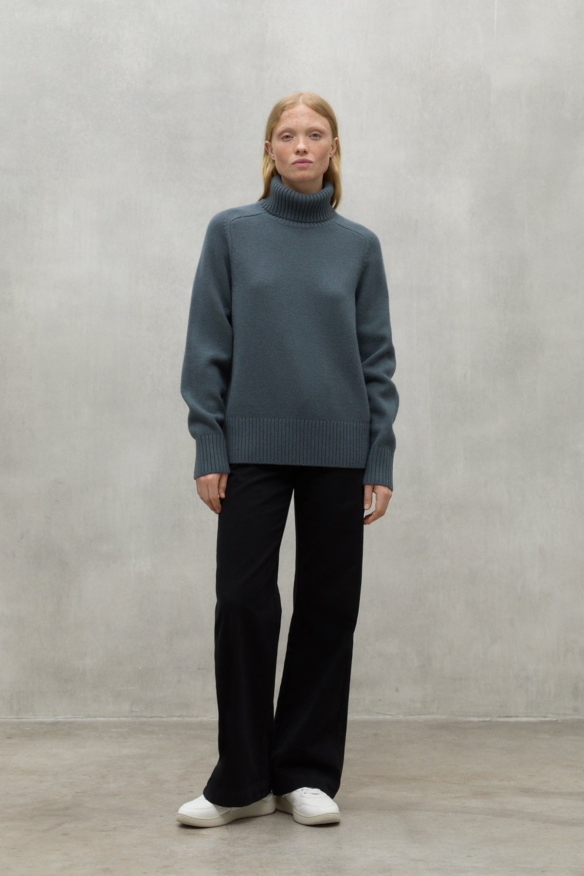 GREEN CAQUI TURTLENECK | ECOALF