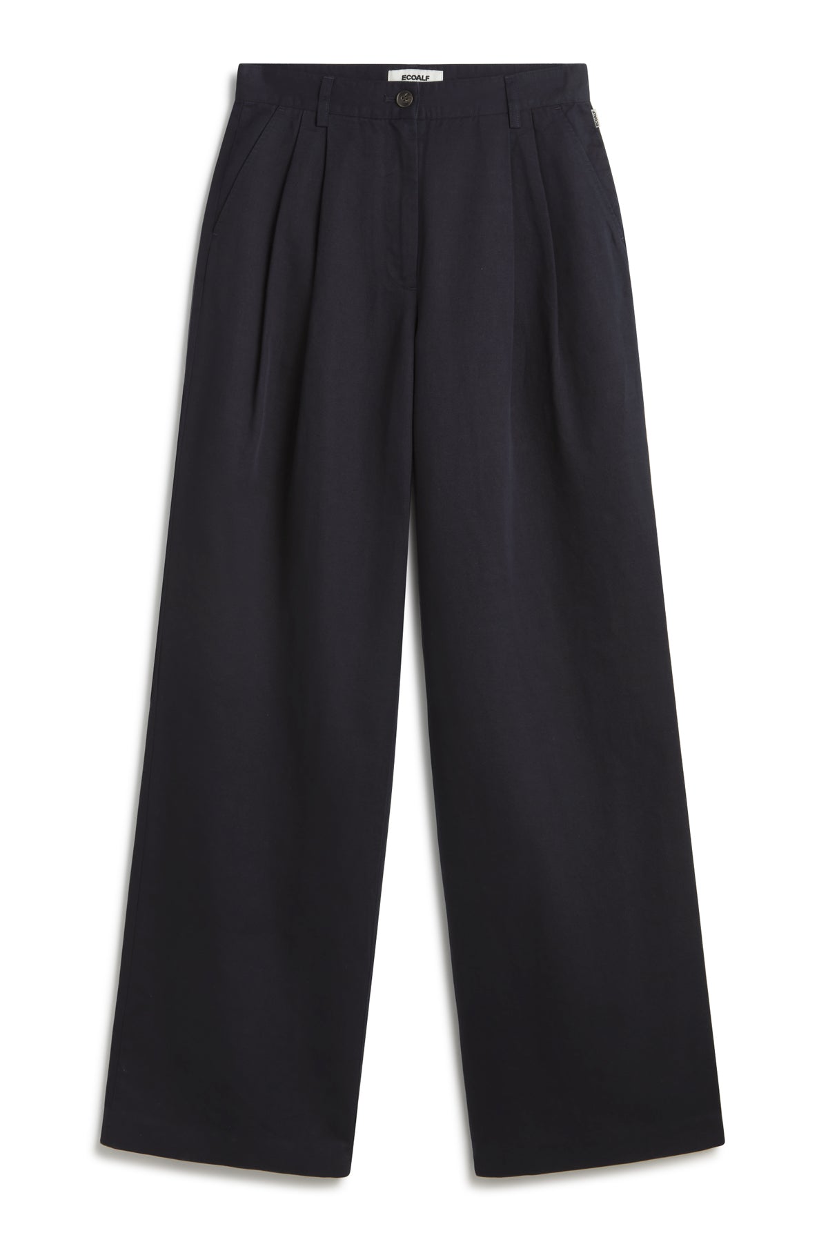 PANTALONI IN LINO MIEL BLU NAVY