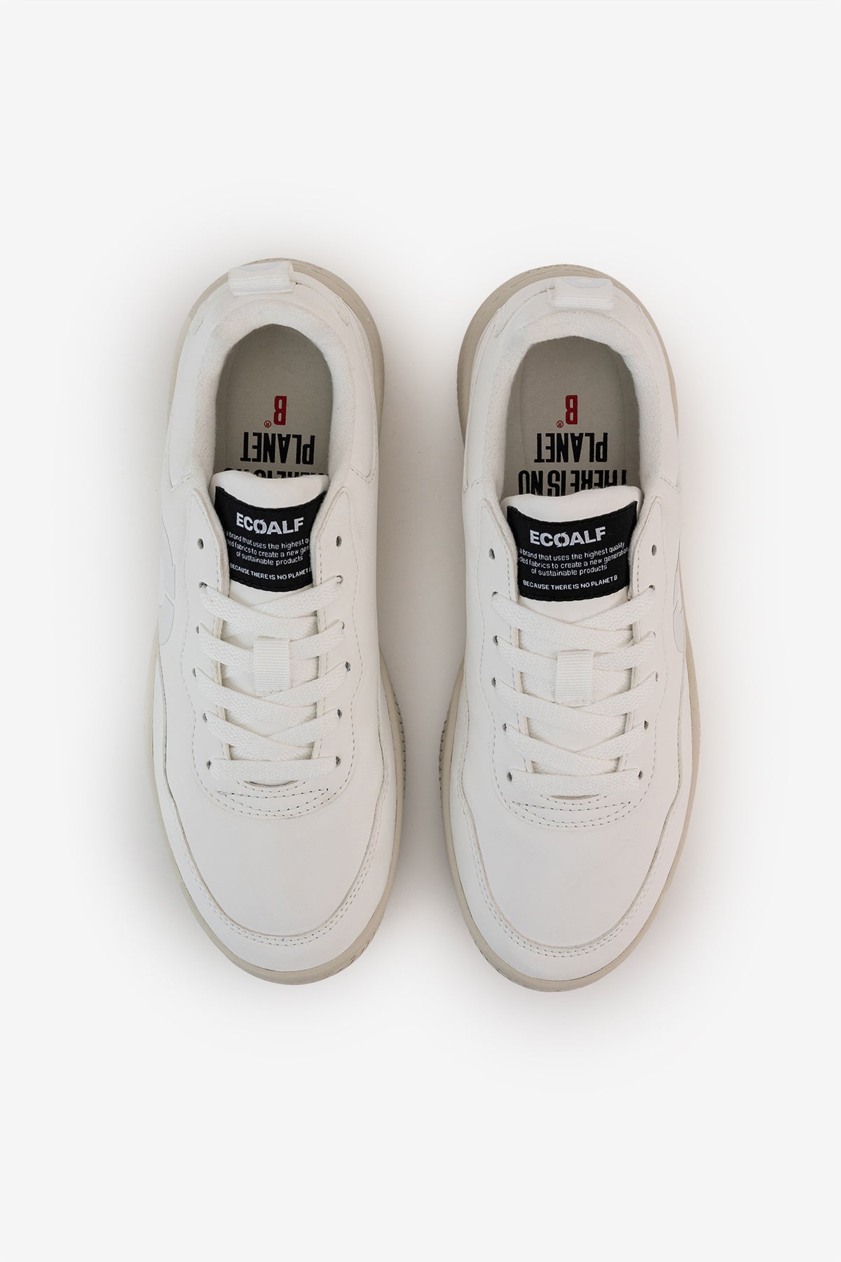 SNEAKERS IN PELLE SINTETICA ALCUDIA BIANCHE