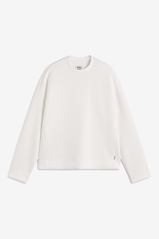 WHITE VALDIVIA SWEATSHIRT