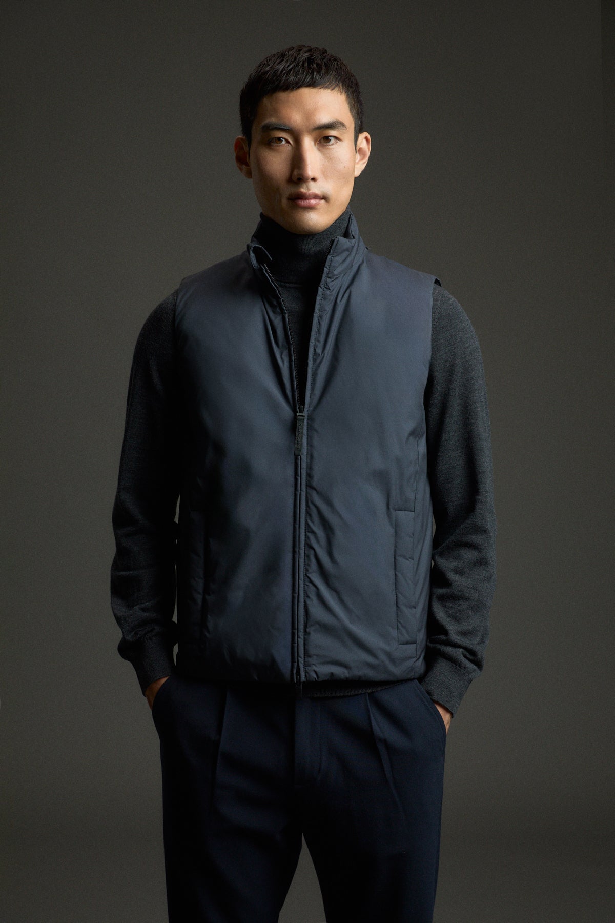 NAVY BLUE CRONO COAT