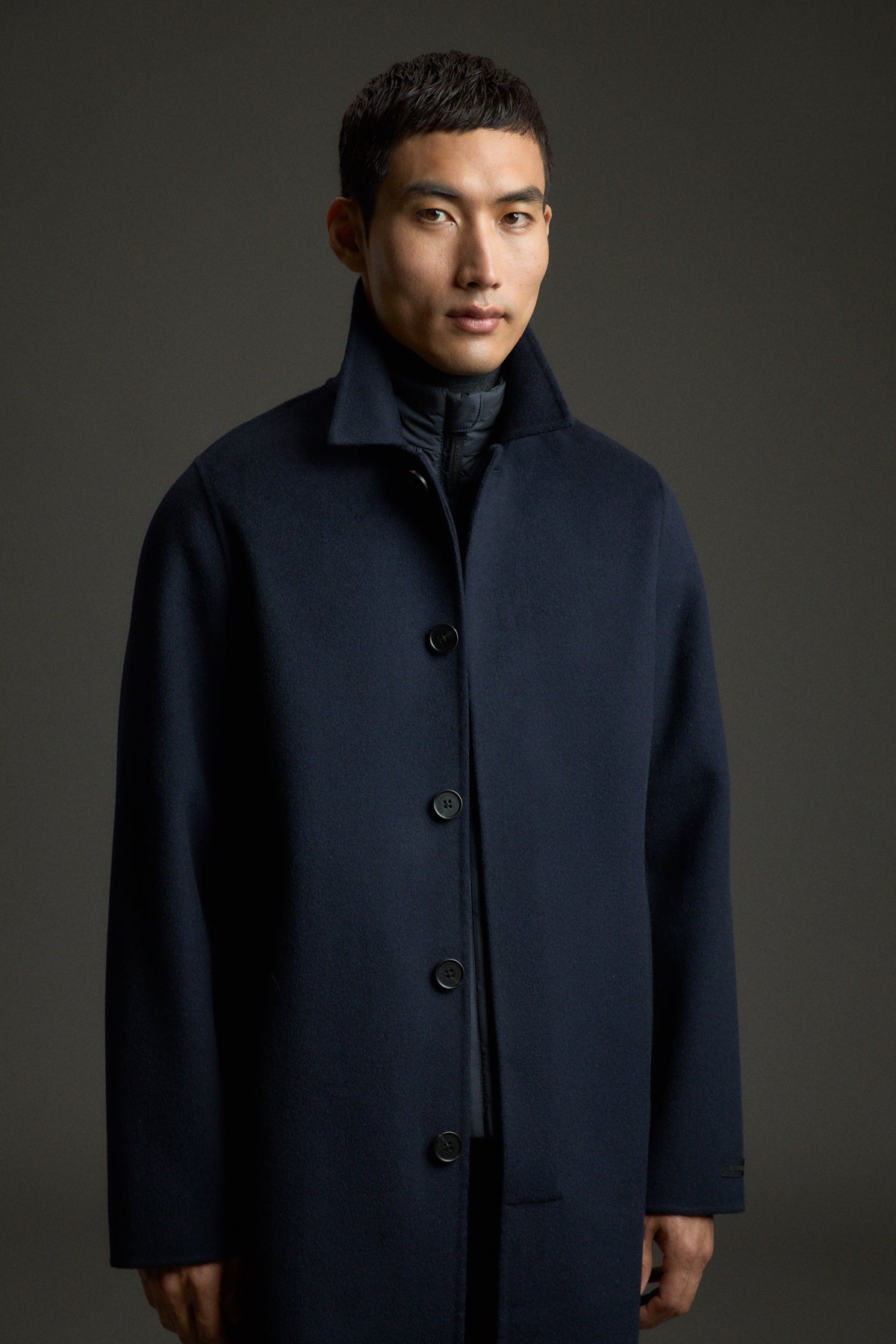 NAVY BLUE CRONO COAT
