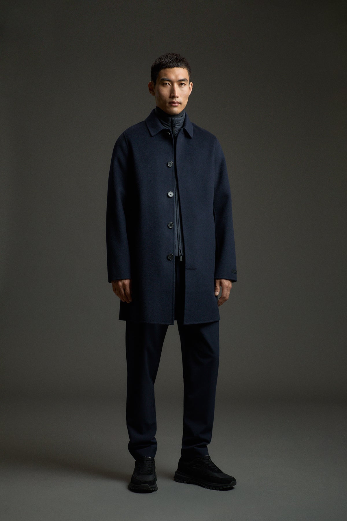 NAVY BLUE CRONO COAT