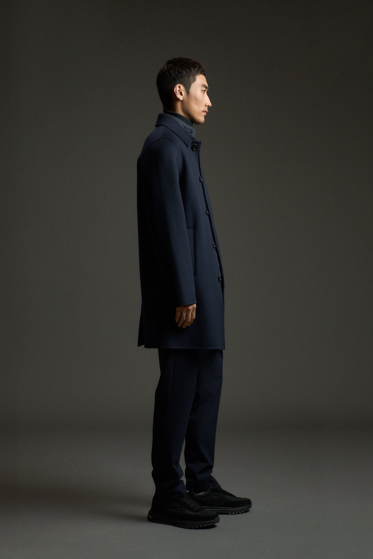 NAVY BLUE CRONO COAT
