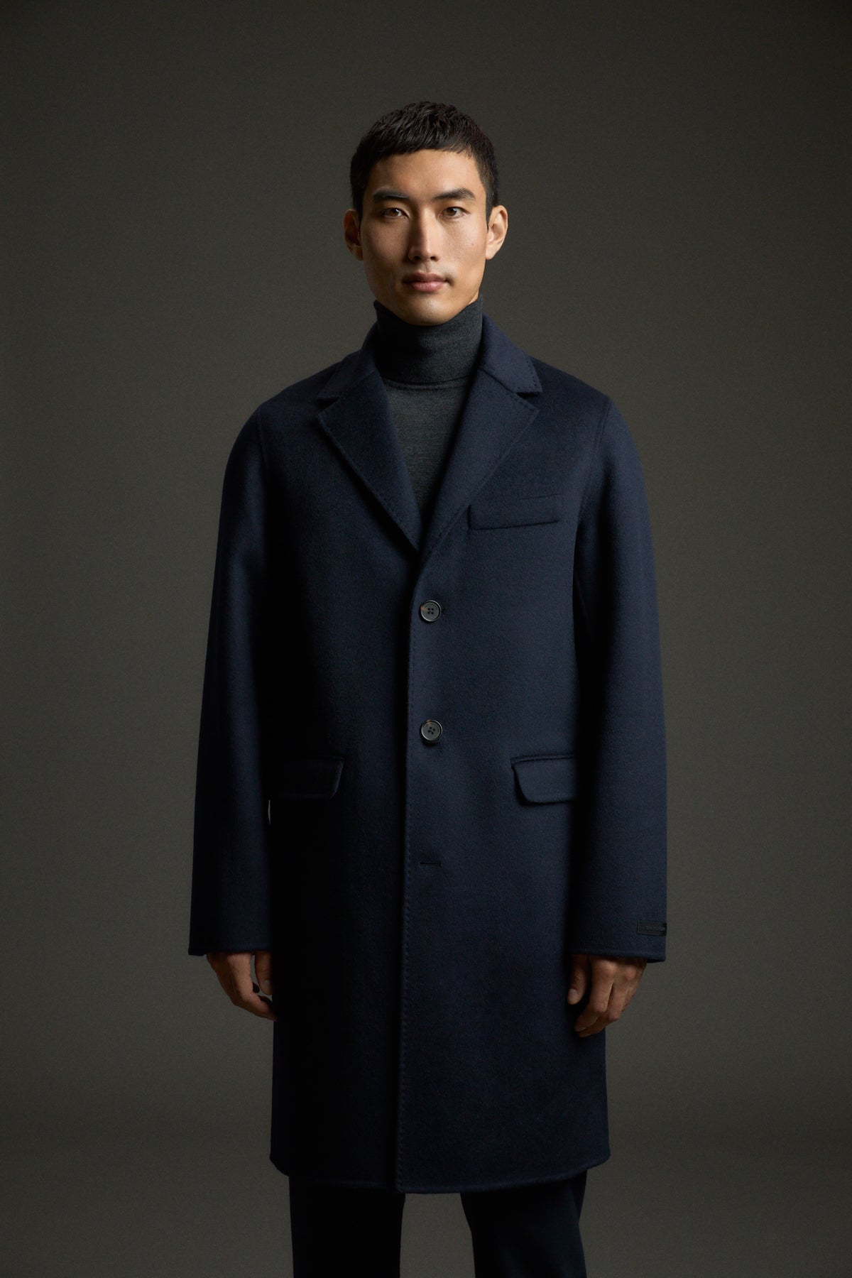 MANTEAU AVEC GILET REMO BLEU MARINE