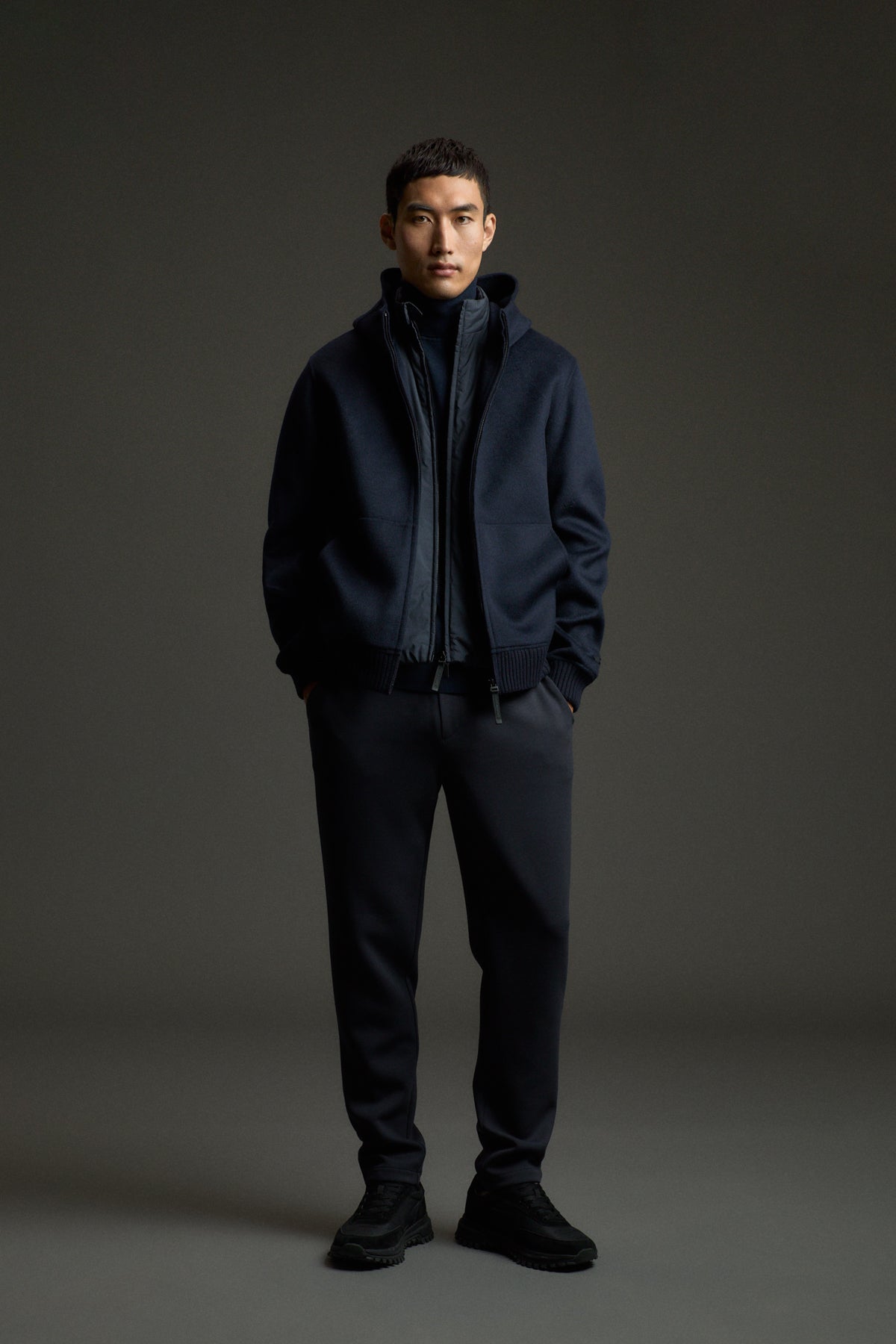 NAVY BLUE ZEUS JACKET