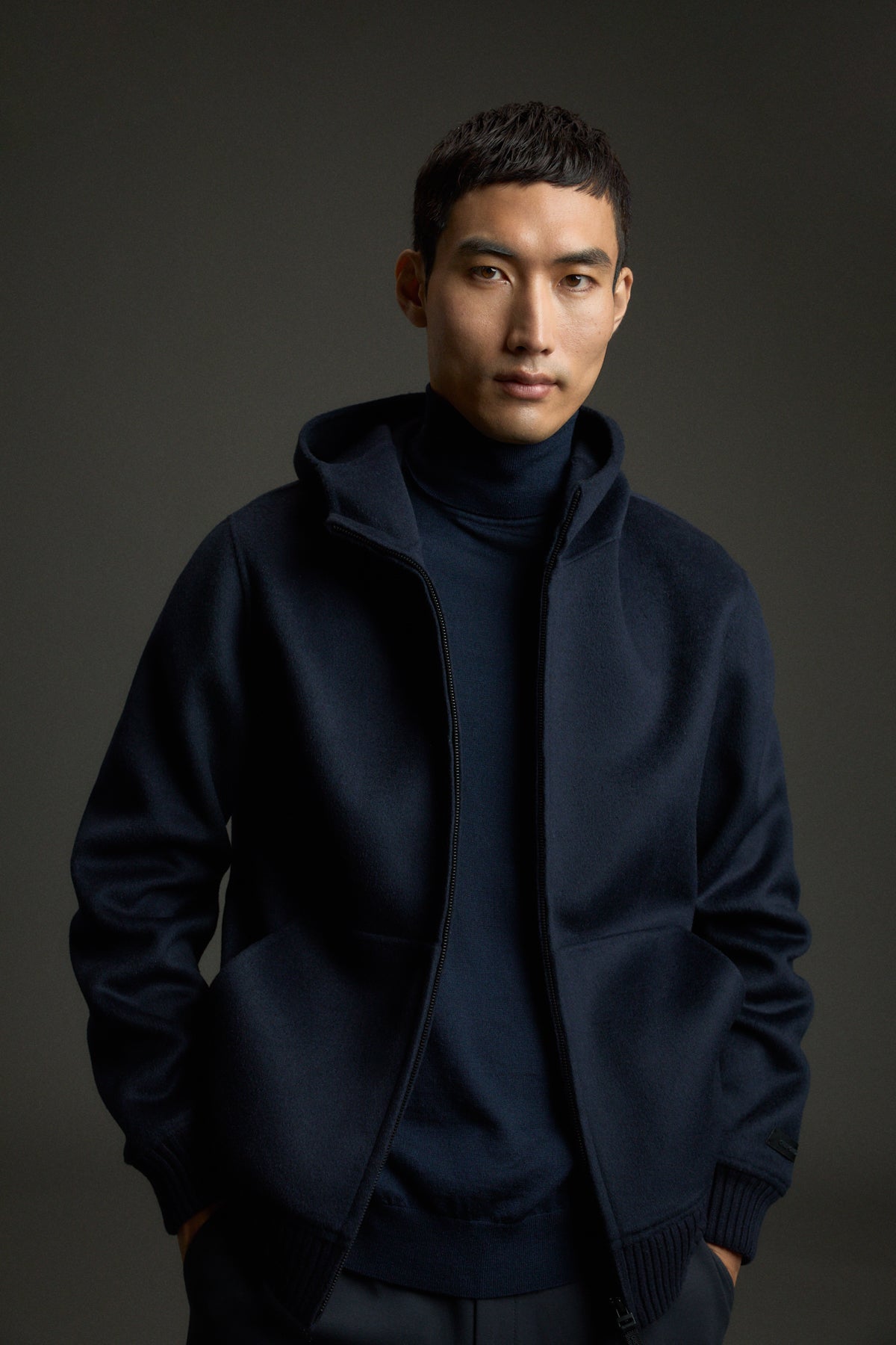 NAVY BLUE ZEUS JACKET