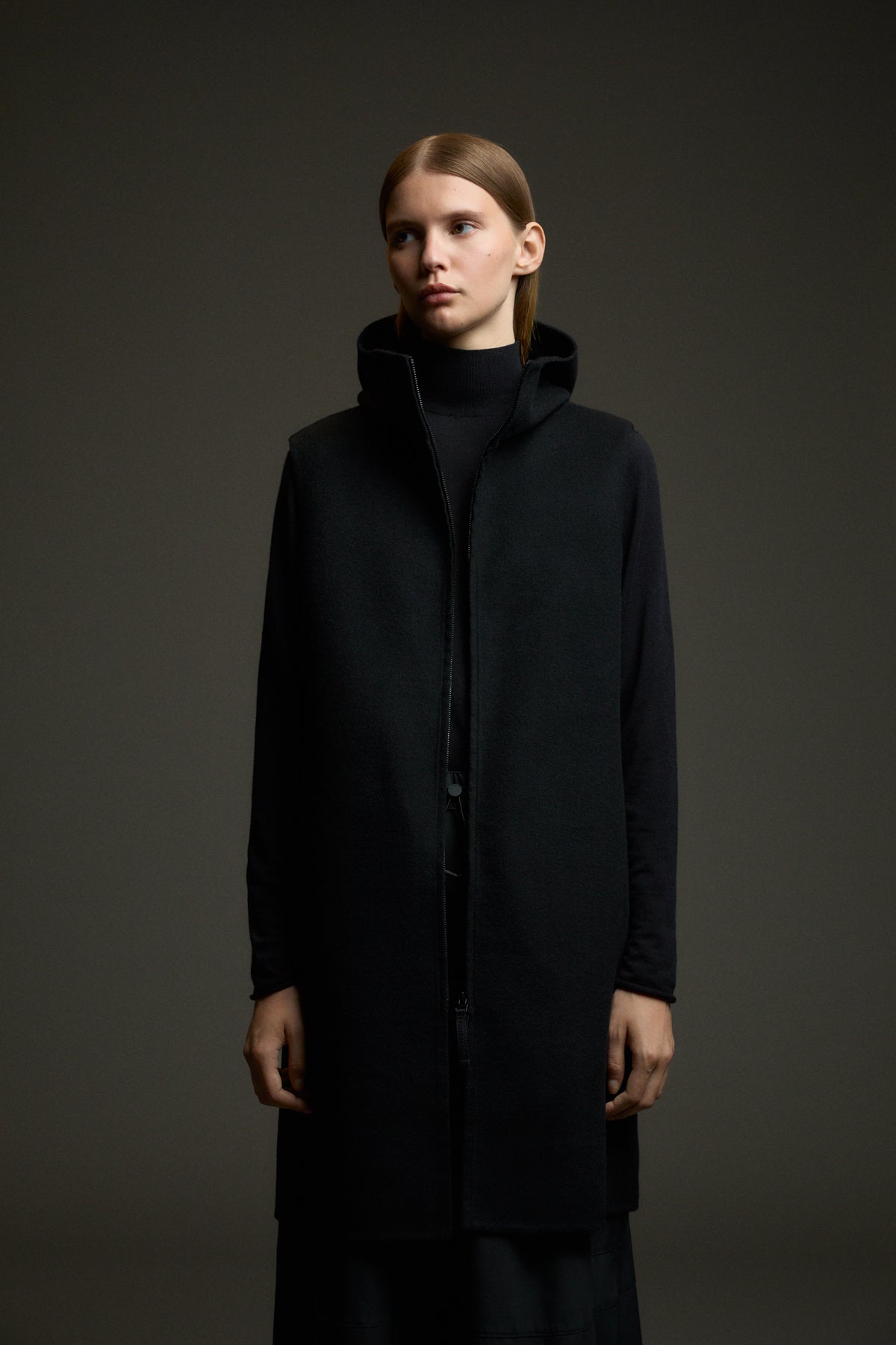 BLACK CIRCE COAT